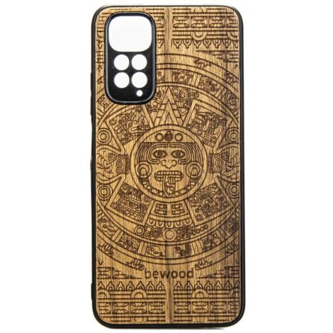 Custodia in legno Xiaomi Redmi Note 11 / 11S CALENDARIO LIMBA AZTECO