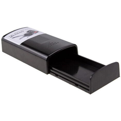 custodia magnetica per serratura auto (nasconde la chiave), nera, piccola