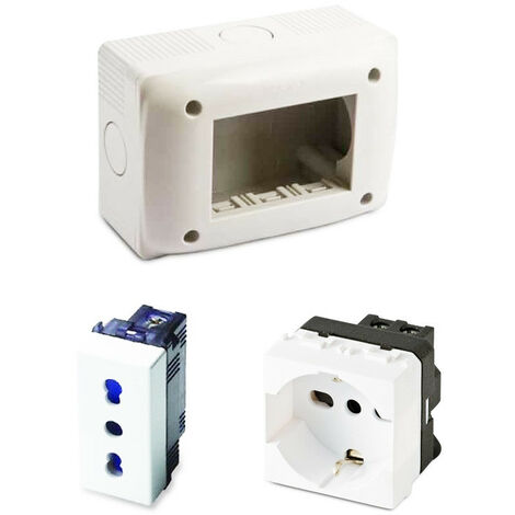 Custodia Master 3 moduli per frutti serie MIX IP40 S43097