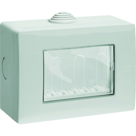 Custodia Parete Ip55 3M Grigio ( SIMON URMET cod. 12503 )