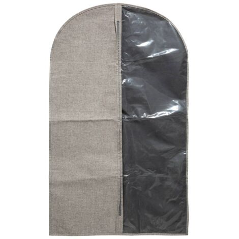 CUSTODIA PER GIACCHE 60X100CM BEIGE IN TESSUTO