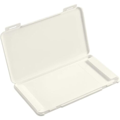 16 pezzi Face Cover Scatola Di Immagazzinaggio Scatola Di Imballaggio Portatile Custodia Antipolvere Per Maschera Usa E Getta Cartella Di Stoccaggio Per Maschera Di Plastica 
