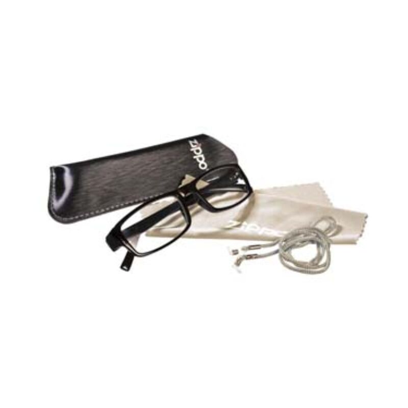 Image of Custodia per occhiali da lettura - nera 5 pezzi Zippo