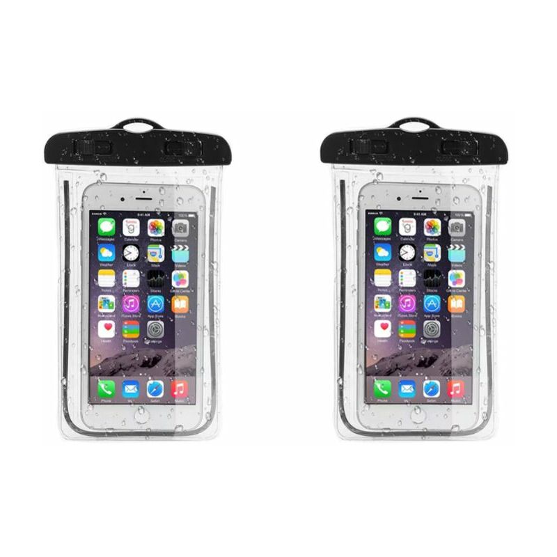 Custodia per smartphone impermeabile nera [2