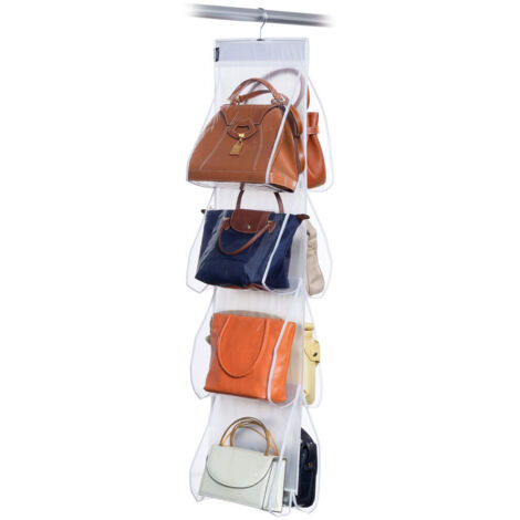 CUKI DOMOPAK Portaborse a 8 scomparti Domopak - Trasparente