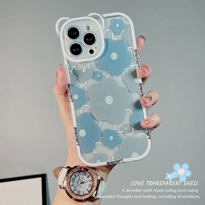 Custodia Protettiva Fiore per iPhone 13promax