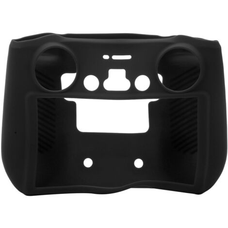 Custodia protettiva in silicone per il telecomando del drone DJI Mini 3 Pro, anticaduta, antipolvere, antigraffio e antiscivolo (nera).