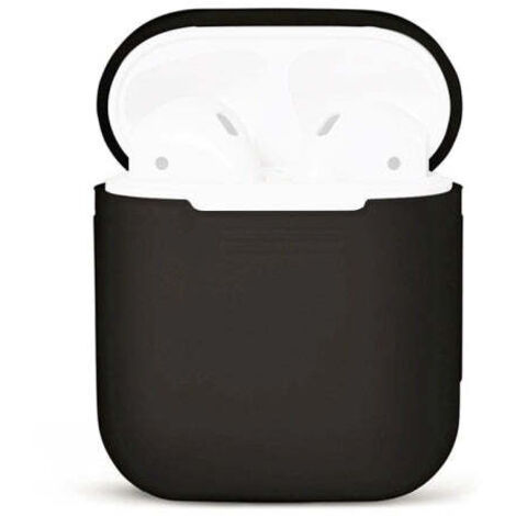 Custodia protettiva in silicone sign per apple airpods - nera