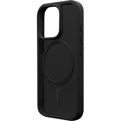 Custodia protettiva trasparente iLera Go ColorAnt in nero per iPhone 16 Pro