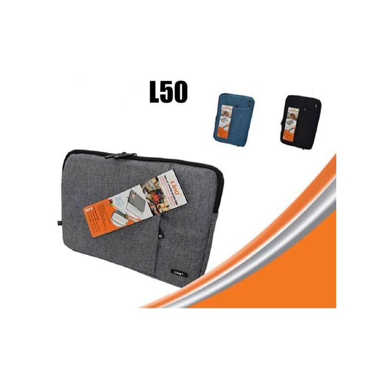 Image of Trade Shop Traesio - Trade Shop - Custodia Tasca Fodera Borsa Per Notebook Portatile Macbook Air Pro 13,3-14 L50