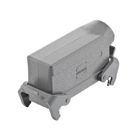 Custodia volante laterale 2 leve 24 poli con ingresso Pg21 per connettori SCA930.0241530
