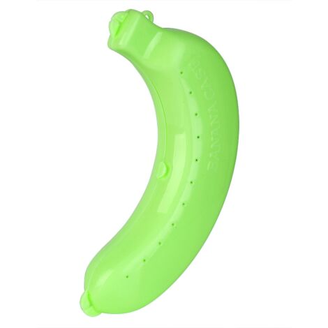 Cute 3 Colors Fruit Banana Protector Box Holder Case Lunch Container Storage New