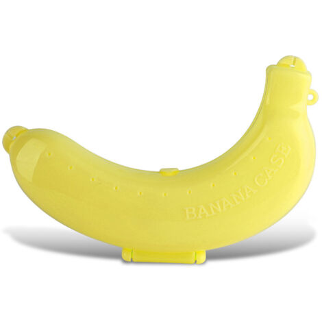 Cute 3 Colors Fruit Banana Protector Box Holder Case Lunch Container Storage New