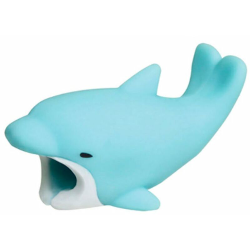

Cute Animal Bite Cable Data Protector Winder Organizador para Smartphone Linea de datos Accesorios de proteccion de telefono,Tipo 12