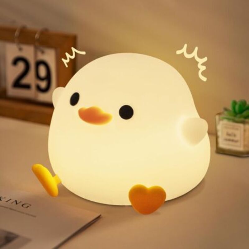 Image of Cute Duck LED Night Light, Dimmable&hellip;