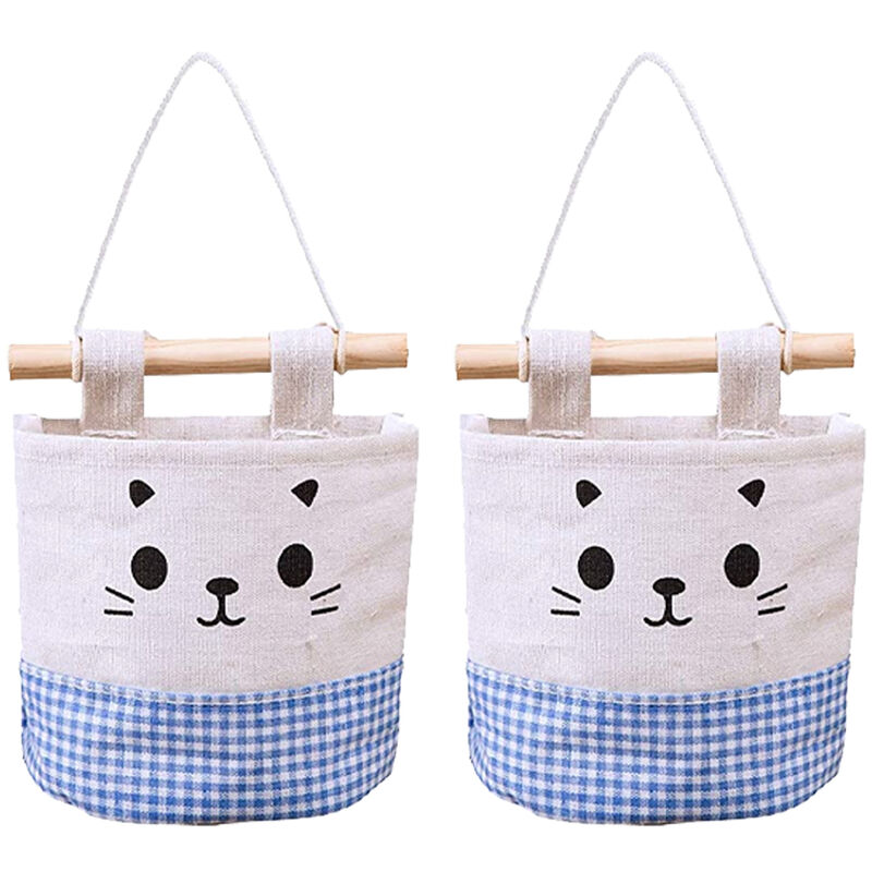 Pesce - Cute Over The Door Hanging Storage Pouch Wall Hanging Storage Bag style3