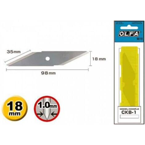 Cúter FWP-1 con cuchilla 12,5 mm bloqueo automático OLFA