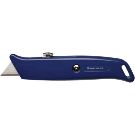 CÚter longitud total 162 mm retrÁctil promat