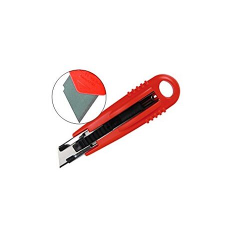 Cuter q-connect kf14624 de-sécurité aveclame rétractable