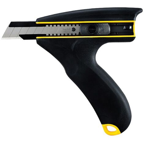 Cutter à poignée avec curseur + 10 lames 22 mm - TAJIMA