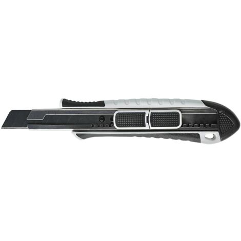 CUTTER AUTOBLOCANTE STEIN GOMA 18 MM CON RETROCESO CUCHILLA SK2