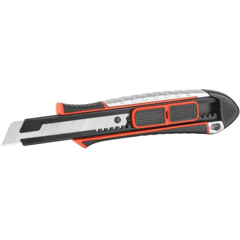 CUTTER AUTOBLOCCANTE 'UNK 2 IN 1' lama mm 25 - corpo alluminio