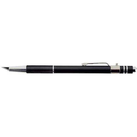 CUTTER AVEC BOUTON PRESSOIR, NOIR, LONGUEUR:140MM TRANSOTYPE 17525