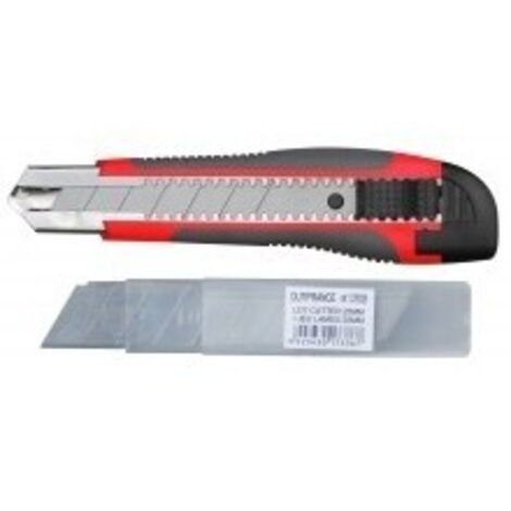 Cutter Bi-matière 25 Mm Avec 10 Lames - OUTIFRANCE