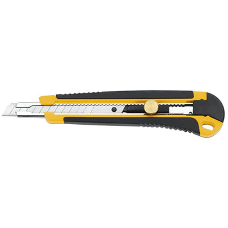 Cutter bimaterial hoja 9mm 14cm 00212 3 claveles
