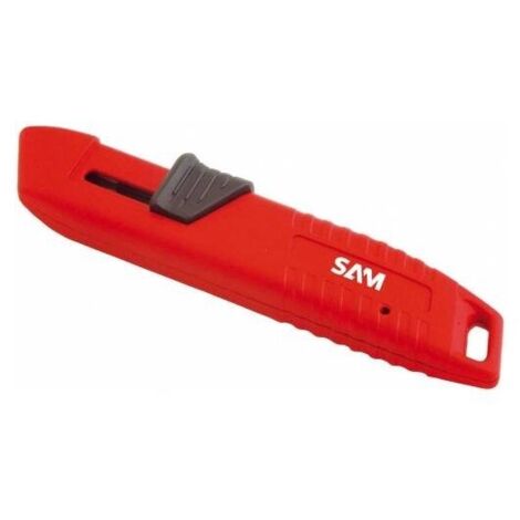 Cutter, Couteau de finition Rétractable lame Droit, 1 lame ( Prix pour 1 )