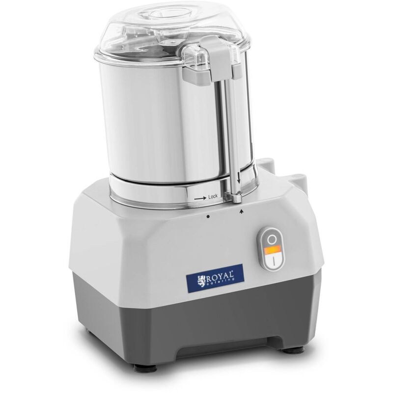 Royal Catering - Cutter de table Cutter de cuisine Robot de cuisine 1500 tr/min 5 l inox