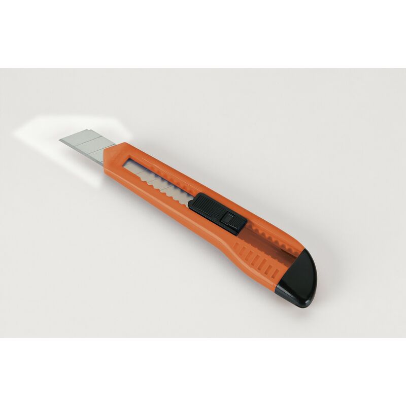 

Cutter De Cuchilla Fragmentable De 18 Mm Con Guia De Plástico Hr