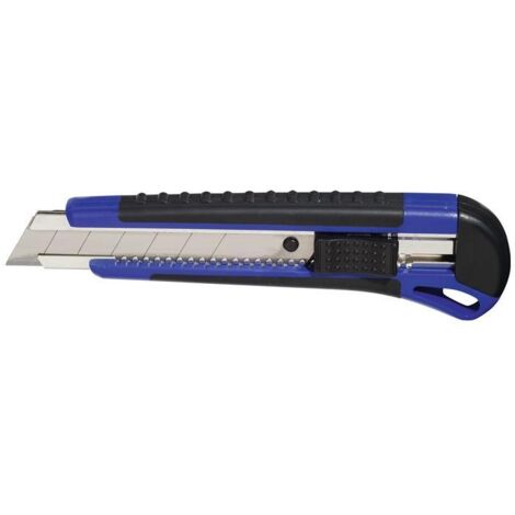Cutter largeur des lames 25 mm longueur 205 mm plastique