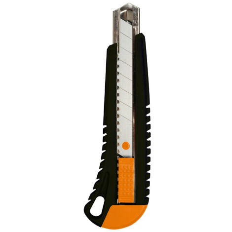 Cutter Métal Corps Plastique 18mm - Fiskars