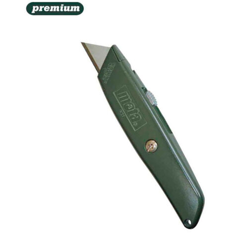 Cutter Métallique Rétractable Lame Trapèze C100 Mota