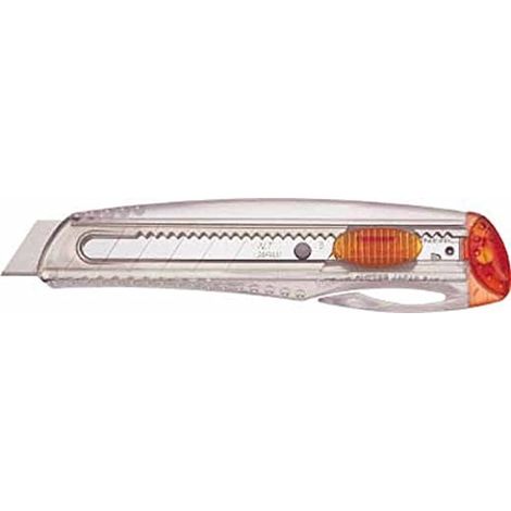CUTTER NT IL 120 P, 18 MM, ORANGE TRANSPARENT HANSA IL120PO