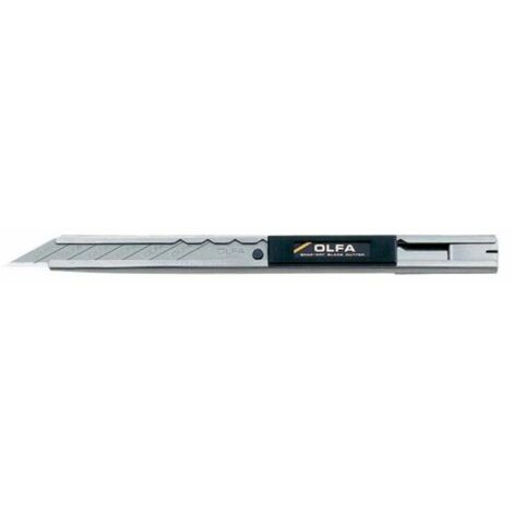 Cutter Olfa SAC-1 argento lunghezza 135 mm lama 9 mm