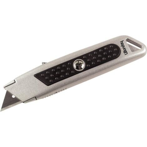 Cutter ouvre carton en métal à lame auto-rétractable