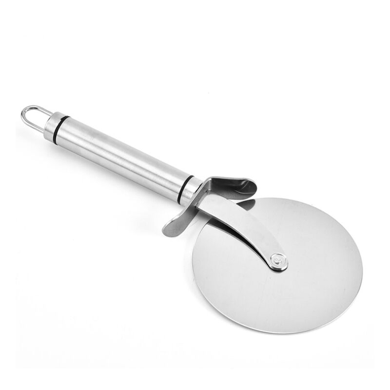 Cutter per pizza con taglierina a rulli a rulli in...