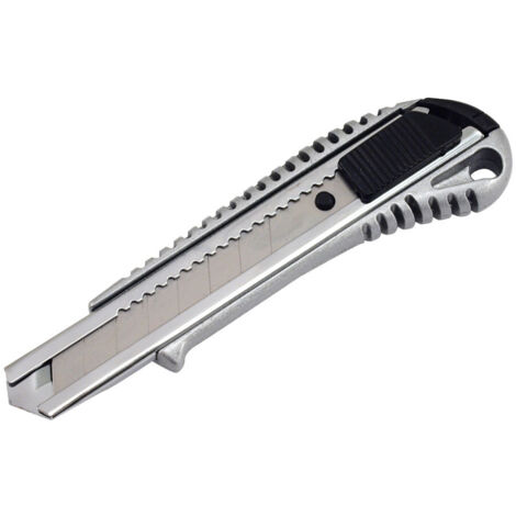 Cutter Polyvalent Pro à Lame Sécable 18 mm en ZAMAK - Haute performance - Robuste et durable - Beast