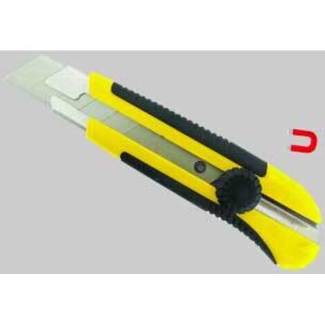 Cutter professionale metrica rubber touch 25 mm