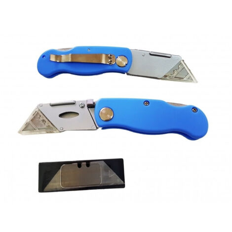 Cutter Professionnel Avec Capuchon Et Lames En Acier Recharges Pour L'électronique Le Bricolage Le Modélisation