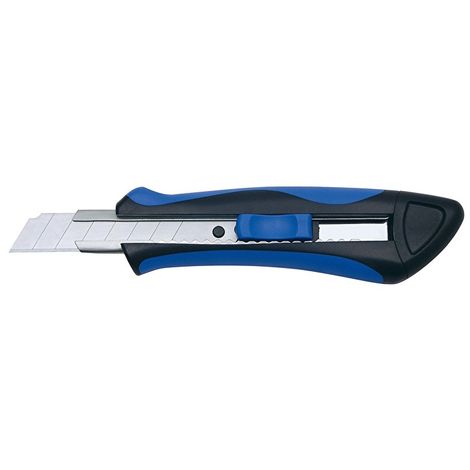 Cutter professionnel Soft-Cut, avec poign'Š¢e souple, 18 mm