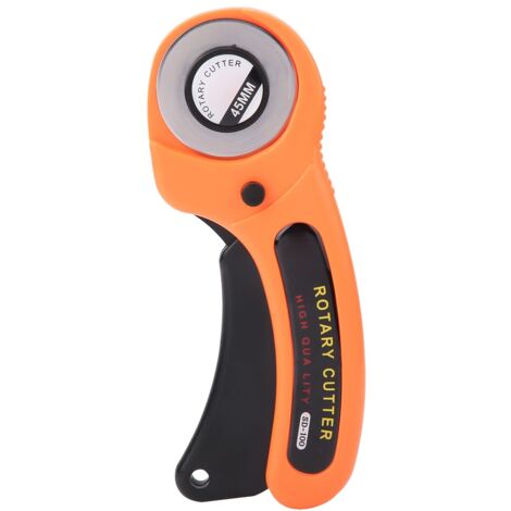 Cutter rotatif 45mm pour couture et patchwork - Outil de coupe professionnel pour tissu