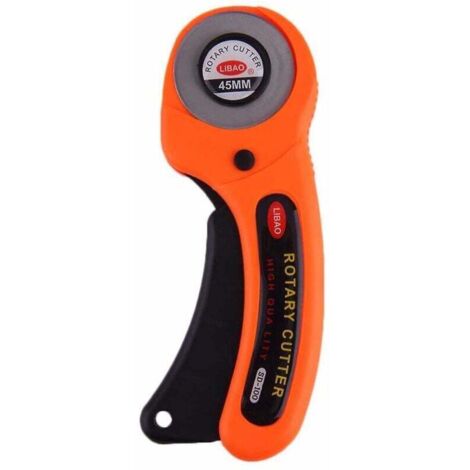 Cutter Rotatif 45mm Pour Tissu Cuir Outil De Coupe Couture Quilting Premium