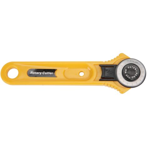Cutter rotatif pour patchwork et cuir, lame ronde 28mm, outil de coupe couture et loisirs créatifs
