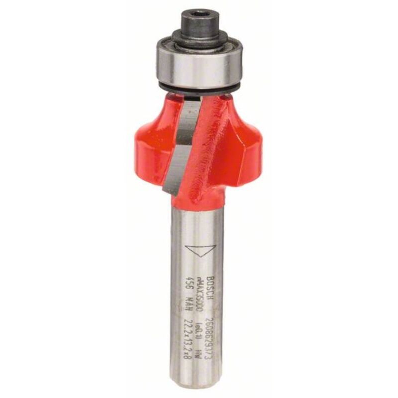 1x Fresa a raggio concavo Expert for Wood (Raggio 4.75 mm, Lunghezza utile 12.7 mm, Professional Accessori per fresatrici portatili, rifilatori)