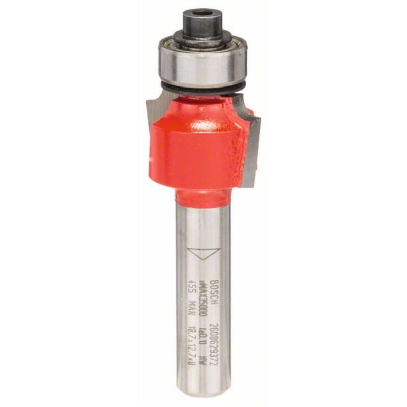 1x Fresa a raggio concavo Expert for Wood (Raggio 3 mm, Lunghezza utile 12.7 mm, Professional Accessori per fresatrici portatili, rifilatori) - Bosch