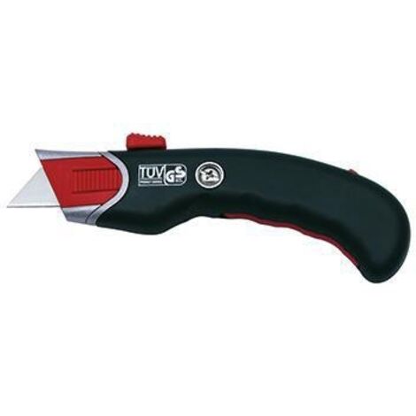 Cutter ® Safety Premium 19mm 167mm Carbonstahl schwarz/rot