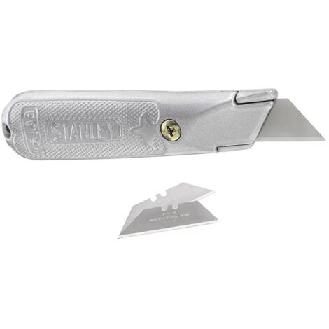 Cutter Stanley "2-10-199" per rifilare con cassa in lega di zinco con 3 lame in omaggio